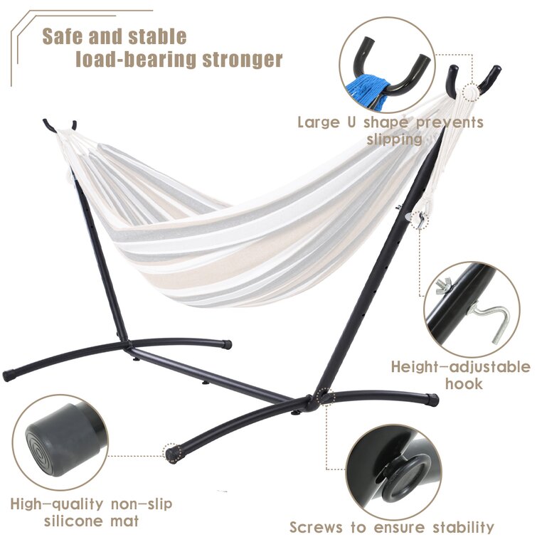 Hammock stand outlet hook